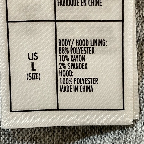 WALT DISNEY WORLD Sequin Hooded Pullover Graphic Sweatshirt Large - Picture 8 of 9